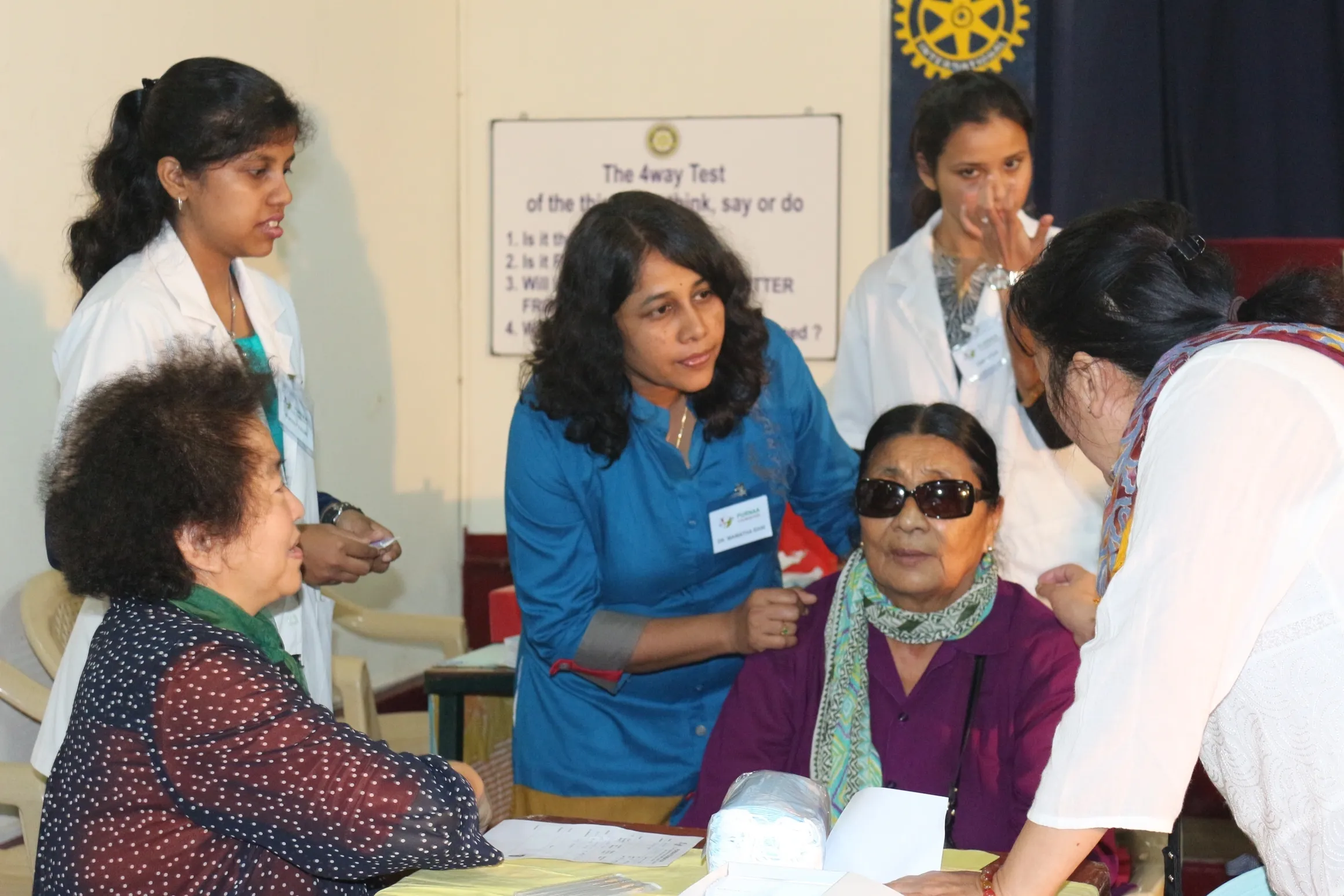 Community wellness camp