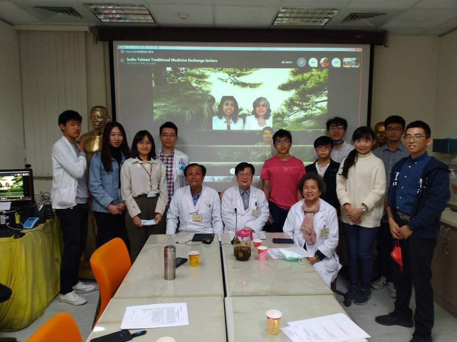 India-Taiwan online traditional medicine exchange lecture